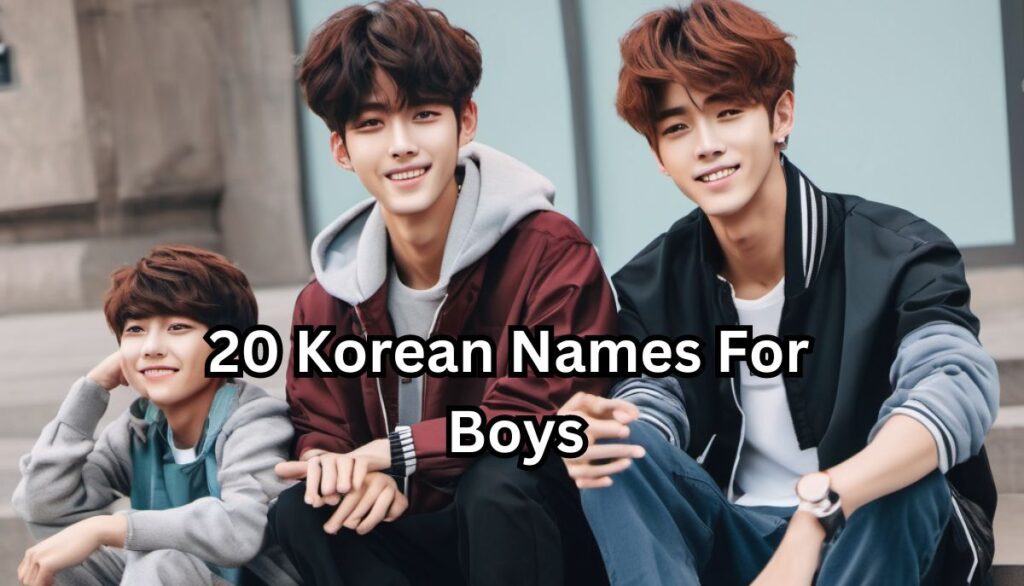 Korean Names For Boys