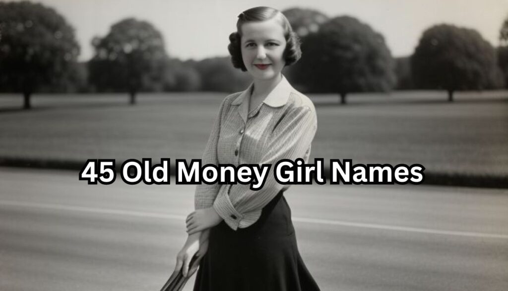 45 Old Money Girl Names