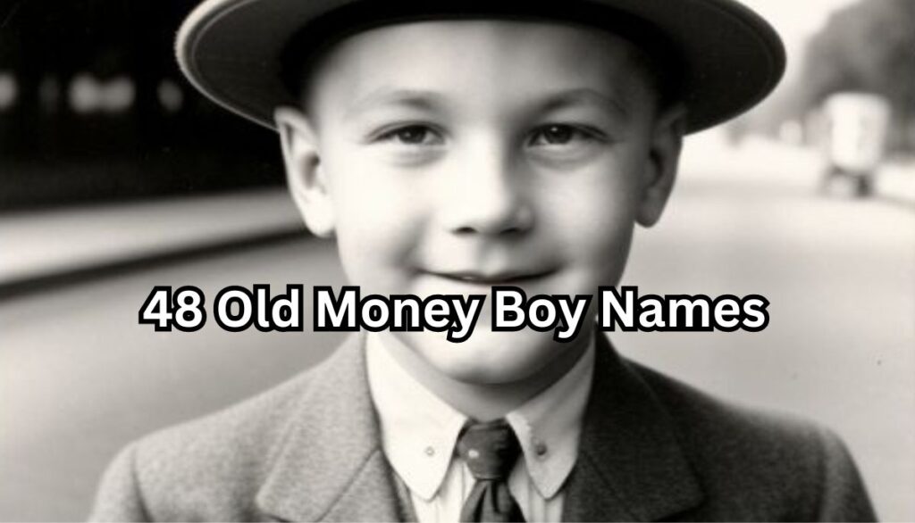 48 Old Money Boy Names