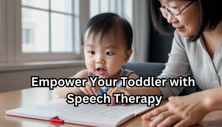 Empower Your Toddler with Speech Therapy